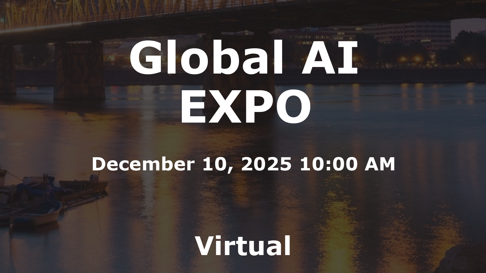 Global AI EXPO event image